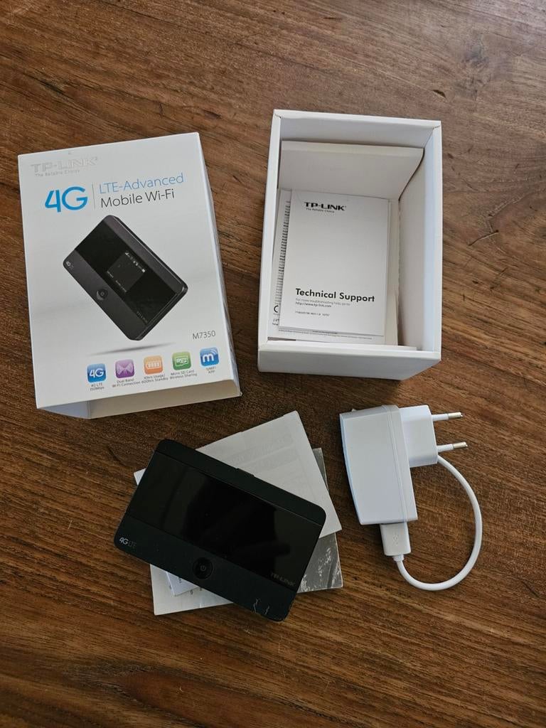 TP-Link M7350 4G LTE Mobile WiFi Router (MiFi), Telecommunicatie, Datacommunicatie en VoIP, Ophalen of Verzenden, Gebruikt