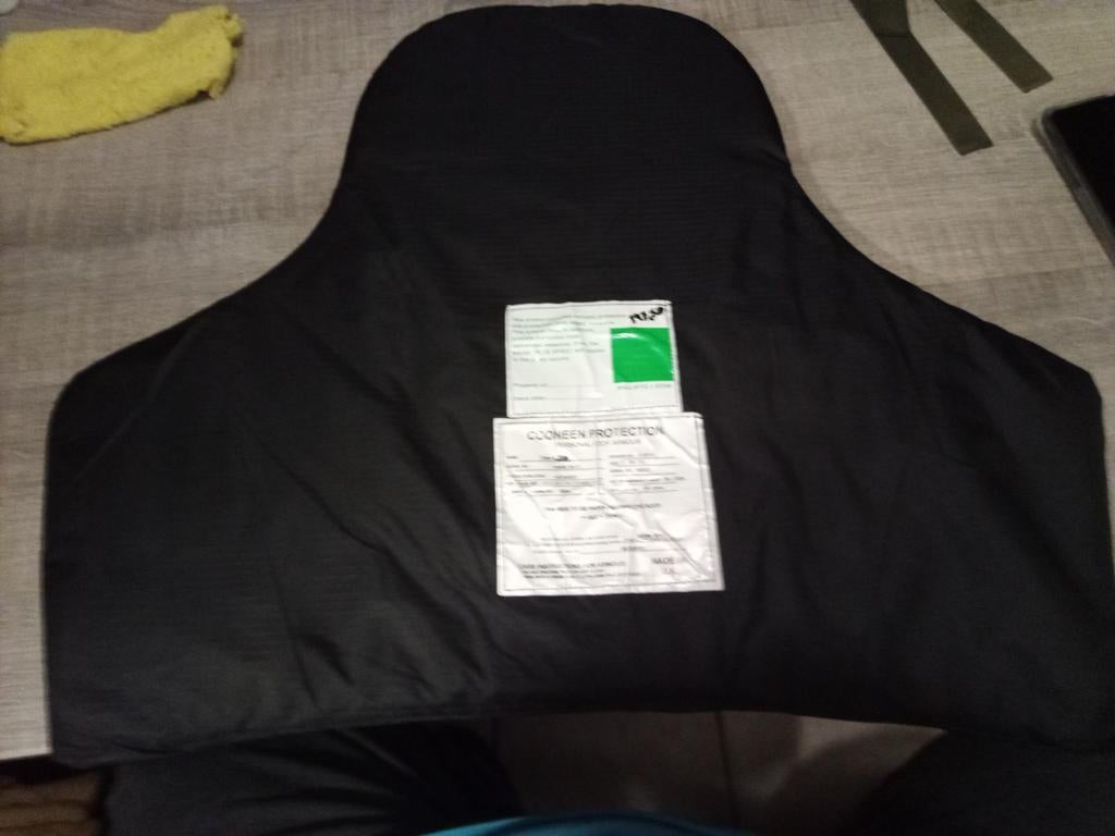 Ballistische inlage kogelwerend scherfwerend steekwerend, Verzamelen, Ophalen of Verzenden, Landmacht, Amerika