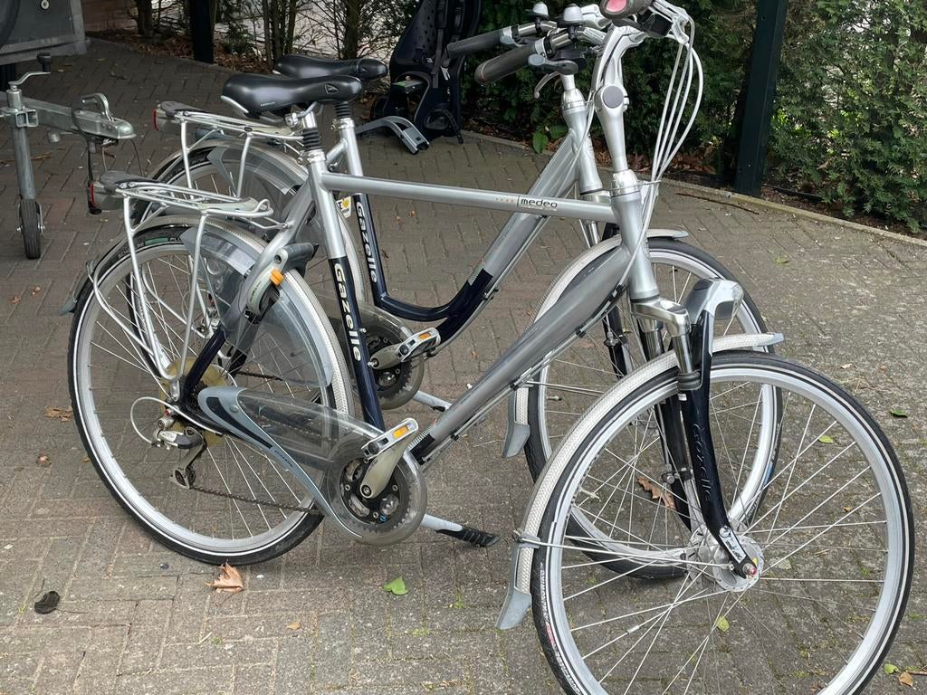 Gazelle Medeo Hybride Line Fiets - Gebruikt, Fietsen en Brommers, Fietsen | Dames | Damesfietsen, Ophalen, Velgrem, Versnellingen