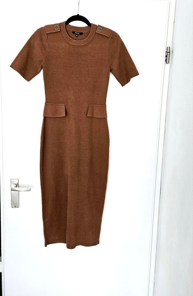 Nieuwe jurk Nikkie, Kleding | Dames, Bruin, Nieuw, Ophalen of Verzenden, Nikkie