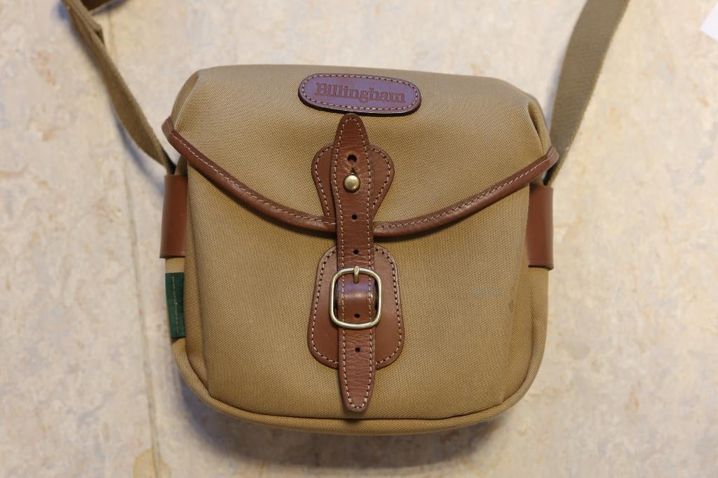 BILLINGHAM HADLEY DIGITAL khaki/tan, Ophalen of Verzenden, Zo goed als nieuw, Schoudertas, Overige merken