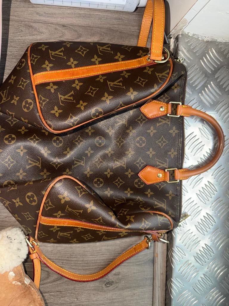 Louis Vuitton Speedy 35, Ophalen of Verzenden, Gebruikt, Bruin, Handtas