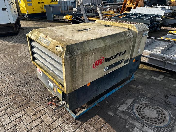 Compressor (Ingersoll Rand), Doe-het-zelf en Verbouw, Compressors, Gebruikt, 6 tot 10 bar, 100 liter of meer, 800 liter/min of meer