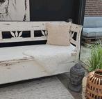 Unieke, zware houten klepbank - Prachtig exemplaar, Ophalen, Gebruikt, Overige maten, Minder dan 75 cm