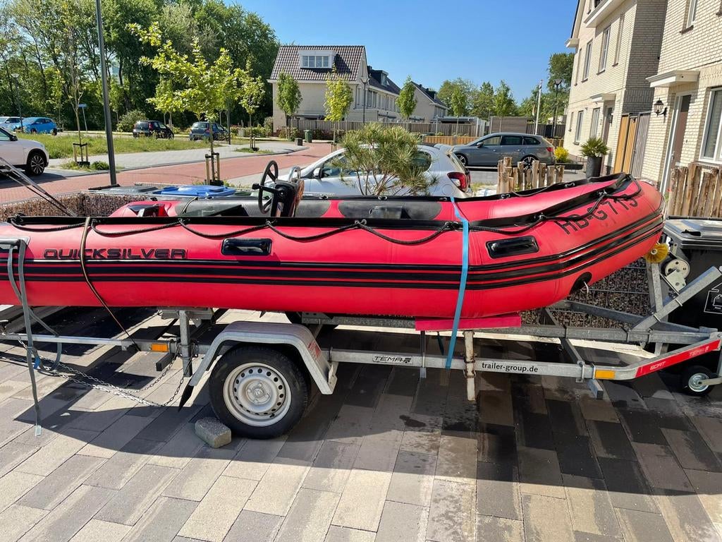 Rubberboot lek, Ophalen, Gebruikt