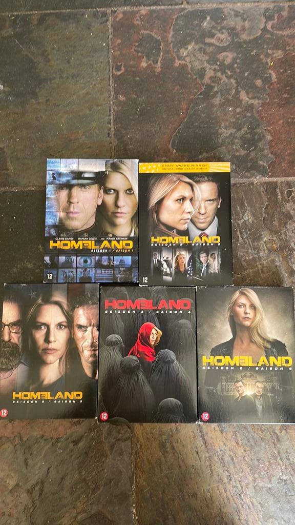 Homeland serie, Vanaf 12 jaar, Ophalen of Verzenden, Zo goed als nieuw