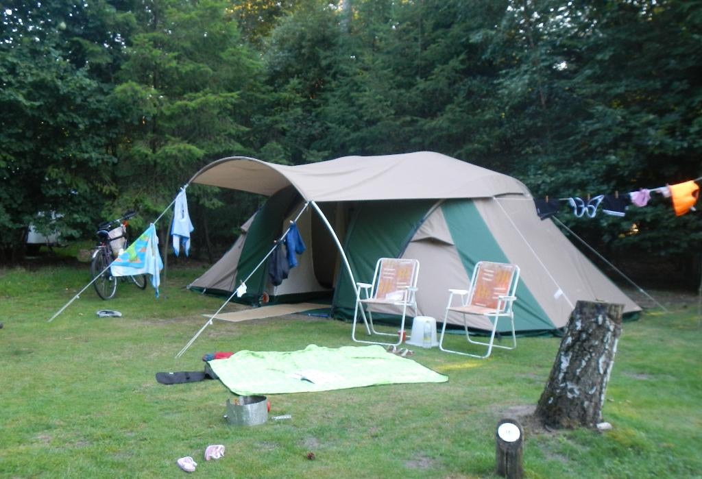 Tunneltent Falco Steenarend 4, Caravans en Kamperen, Tenten, Ophalen, Gebruikt, Tot en met 4