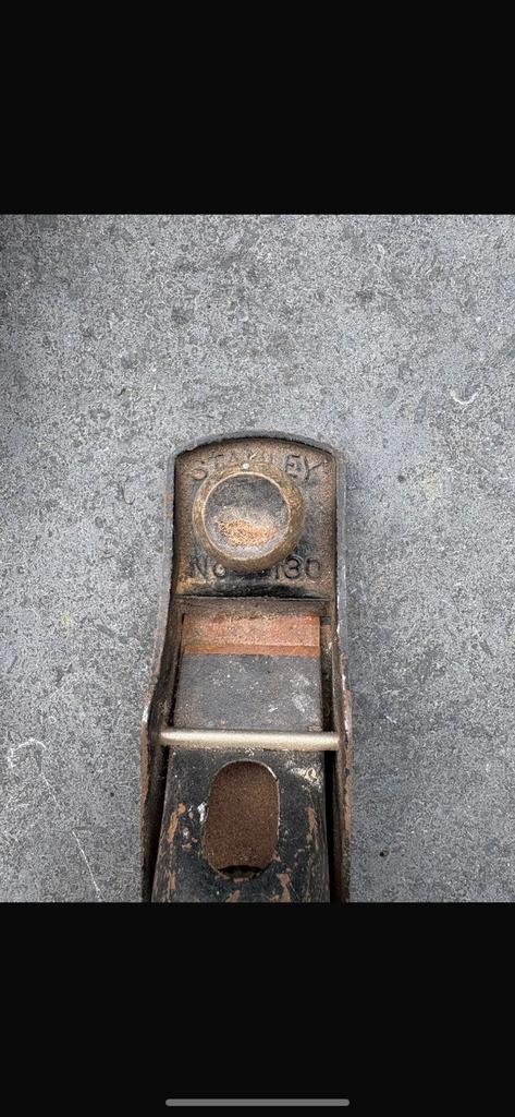 Stanley bailey handschaaf No.5 vintage made in the usa, Antiek en Kunst, Antiek | Gereedschap en Instrumenten, Ophalen of Verzenden