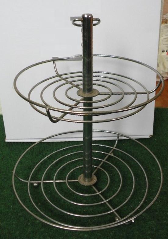 Fruitschaal met 2 etages., Ophalen of Verzenden, Zo goed als nieuw, Metaal