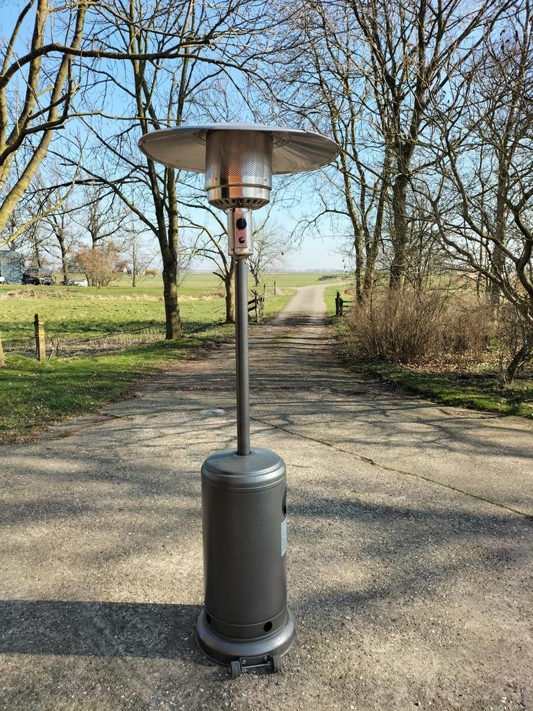 Taras gasheater - Terrasverwarmer met hoes, Ophalen of Verzenden