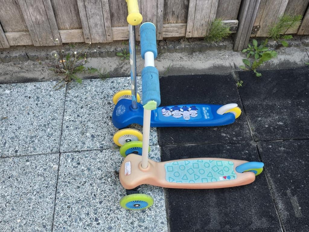 2 Kindersteps: Minions en Kleurrijk Design, Ophalen, Gebruikt