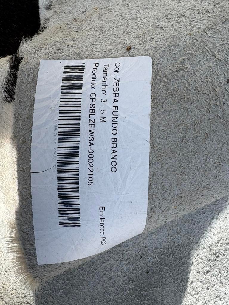 Zebrahuid, Ophalen of Verzenden, Gebruikt