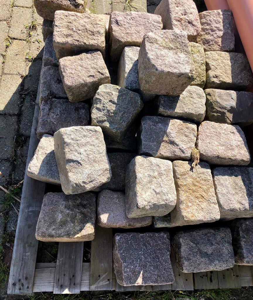 Basalt keien stenen, Tuin en Terras, Grind, Keien en Split, Ophalen