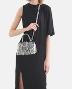 Shoeby tasje mini zebra zwart wit, Ophalen of Verzenden, Nieuw, Wit, Avondtasje