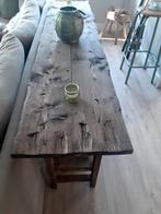 Robuuste landelijke sidetable - TV meubel 140x38x70 cm, Ophalen, 25 tot 50 cm, Rechthoekig