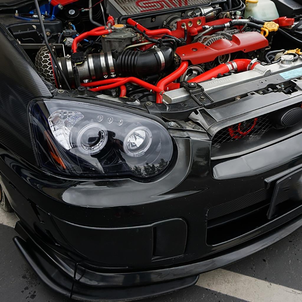 Spec-D Tuning Koplampen gloss black - Subaru Impreza 03-05, Ophalen of Verzenden