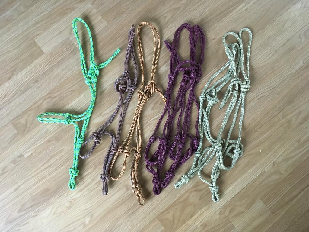 Touwhalsters - maat cob - verschillende kleuren, Dieren en Toebehoren, Ophalen of Verzenden, Nieuw, Overige soorten