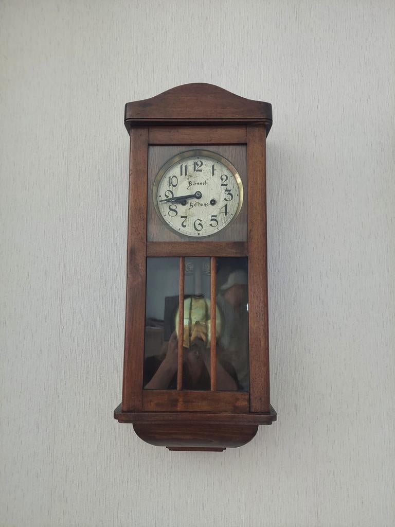 Antieke Bach Regulateur Klok - Bonnet Bethune, Ophalen