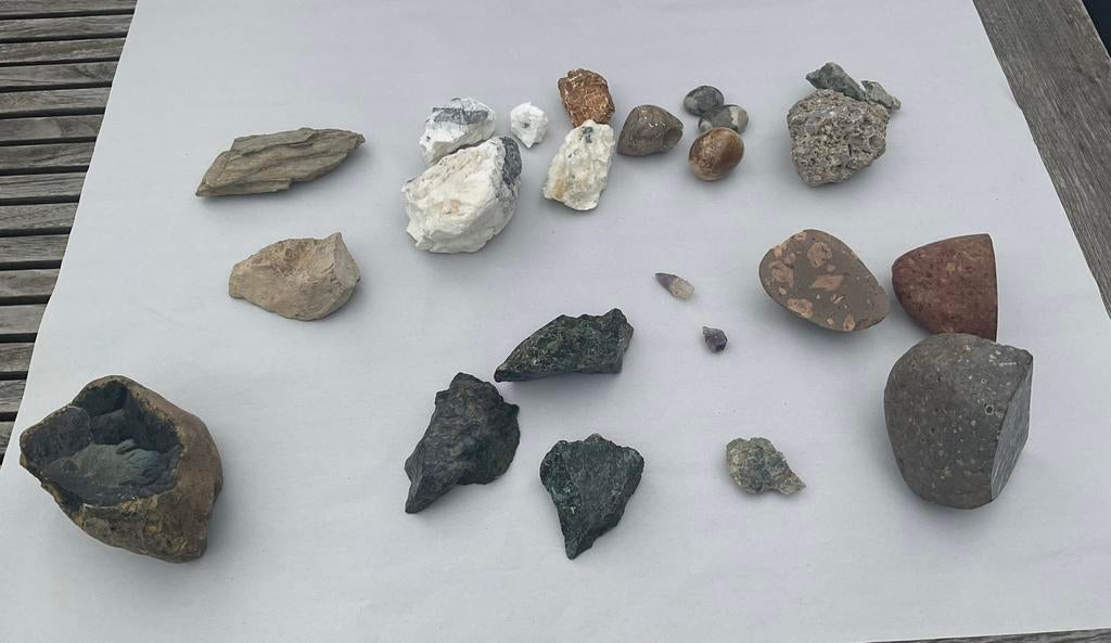 Collectie mineralen, Verzamelen, Mineralen en Fossielen, Ophalen of Verzenden