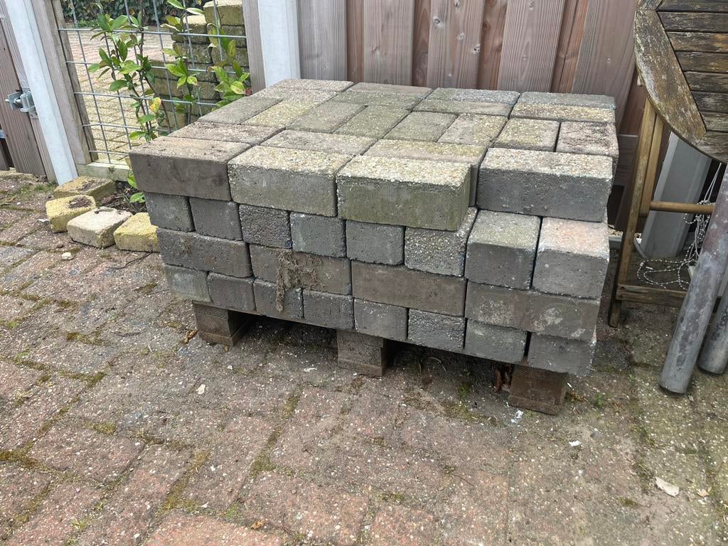 Betonklinkers (95), Tuin en Terras, Tegels en Klinkers, Ophalen, Gebruikt, Klinkers, Minder dan 5 m²