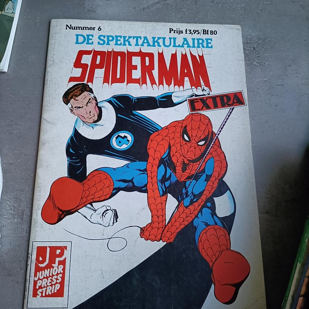 De Spektakulaire Spider-Man Nummer 6 Junior Press Strip, Boeken, Strips | Comics, Amerika, Stan Lee, Ophalen of Verzenden, Gelezen