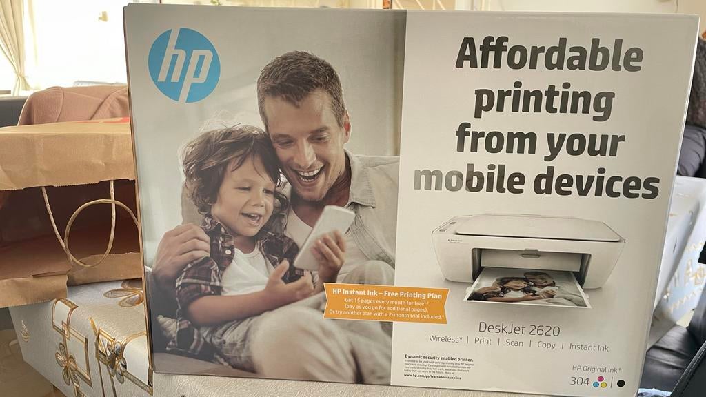 HP DeskJet 2620 Printer, Computers en Software, Printers, Ophalen, Kopieren, Inkjetprinter, All-in-one