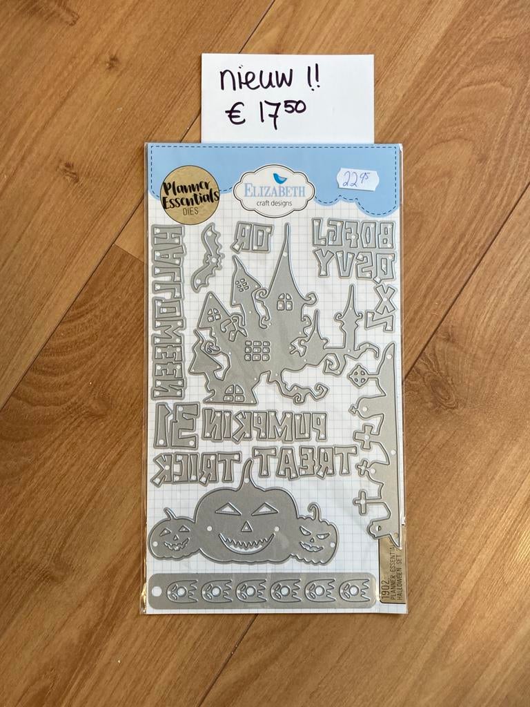 Elizabeth Craft design Halloween 2, Ophalen of Verzenden, Nieuw, Frame of Mal