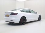 Tesla Model 3 Performance AWD 486pk 75 kWh [ WIT LEDER+AUTOP, Auto's, Tesla, Wit, Origineel Nederlands, Vierwielaandrijving, 84 €/maand