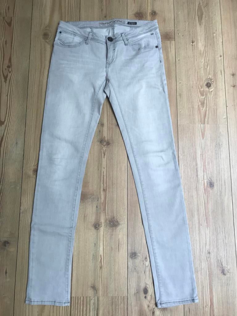 Dept skinny jeans, lichtgrijs, maat 30, ZGAN, Dept Denim Department, Ophalen of Verzenden, Zo goed als nieuw, W30 - W32 (confectie 38/40)