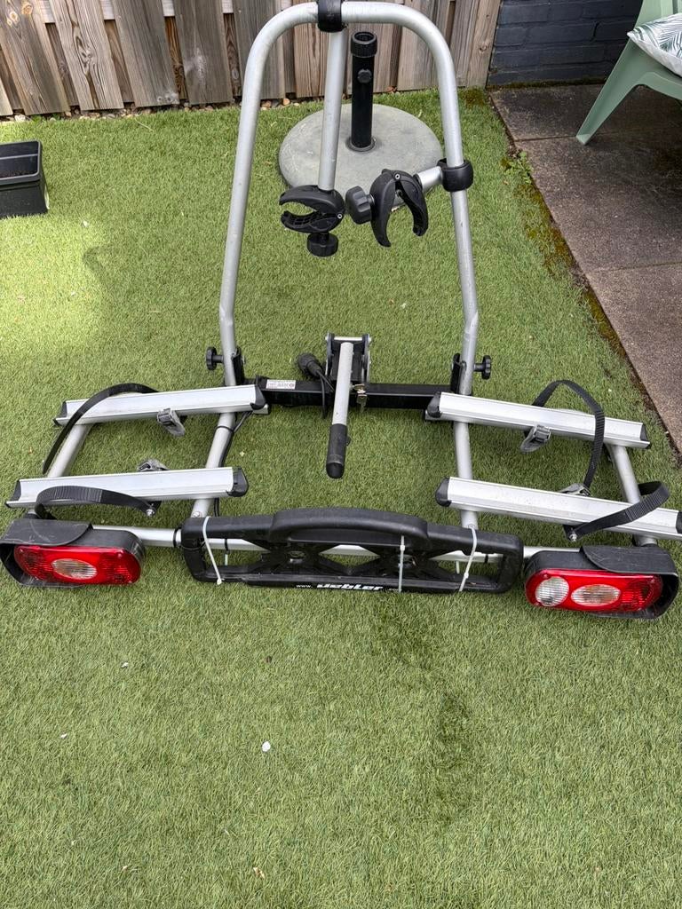 Uebler fietsendrager voor 2 fietsen!, Auto diversen, Ophalen, Zo goed als nieuw, Trekhaakdrager
