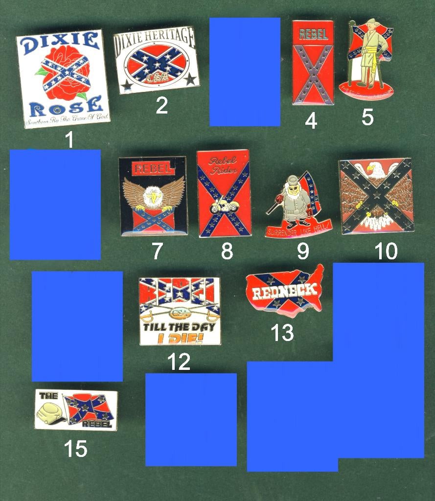 Civil War Pins Confederate rebel Speldje Pin., Verzamelen, Militaria | Algemeen, Ophalen of Verzenden, Landmacht, Amerika, Embleem of Badge