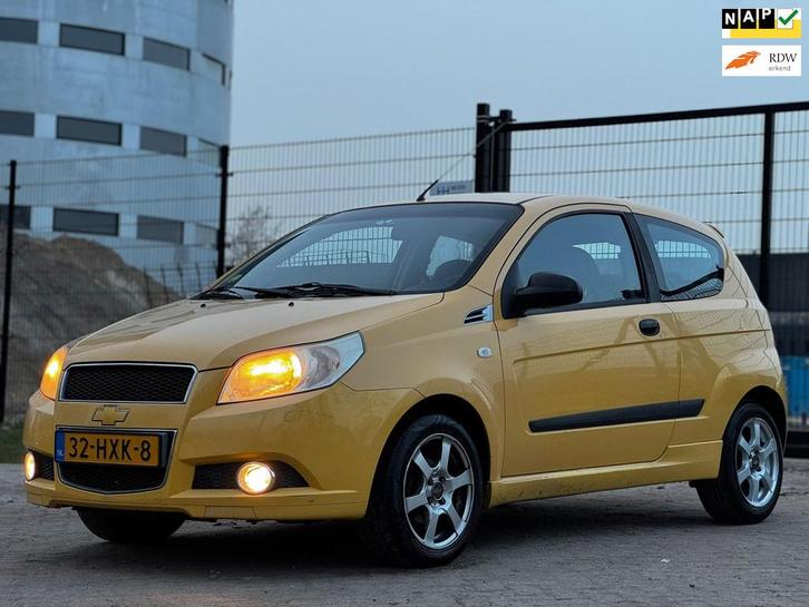 Chevrolet Aveo 1.2 16V L, Auto's, Chevrolet, Bedrijf, Te koop, Aveo, ABS, Airbags, Centrale vergrendeling, Elektrische ramen, Radio