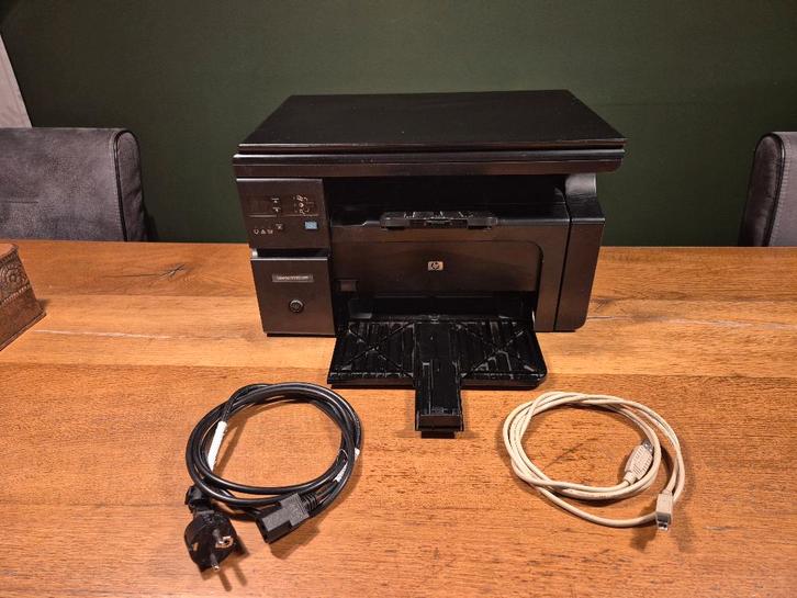 HP LaserJet M1132 MFP Printer, Computers en Software, Printers, Gebruikt, All-in-one, Laserprinter, Kopieren, Scannen, Zwart-en-wit printen