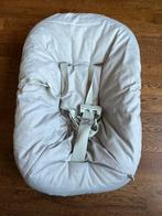 Newbornset Tripp Trapp stoel met extra hoes en boog, Ophalen, Zo goed als nieuw, Meegroeistoel, Gordel(s)