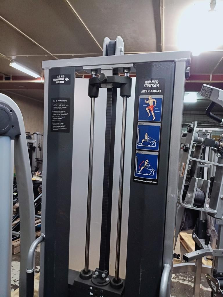 Hammer Strength MTS V-squat, Gebruikt, Overige typen, Benen, Ophalen