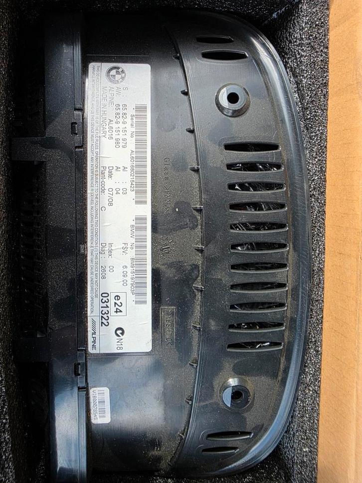 Origineel BMW E60/E61 Scherm - 530d 2008, Auto-onderdelen, Dashboard en Schakelaars, BMW, Gebruikt, Ophalen of Verzenden