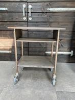 Butlertray, Gebruikt, Metaal of Aluminium, Rechthoekig, 55 tot 75 cm