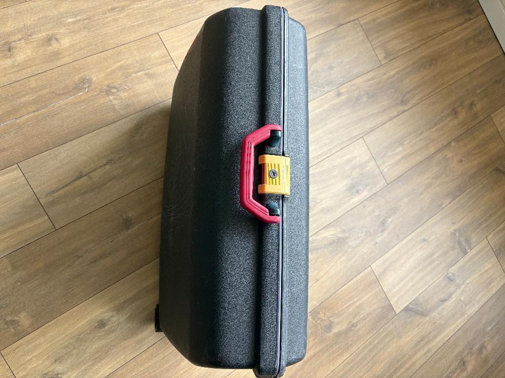 Samsonete Koffer, Gebruikt, Hard kunststof, Slot, Minder dan 35 cm