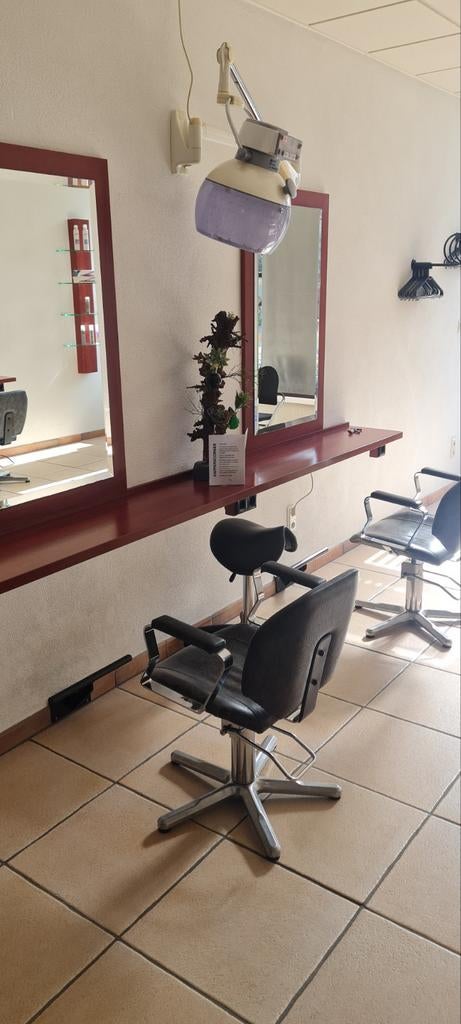 Inrichting kapsalon dames heren kinderen kapper