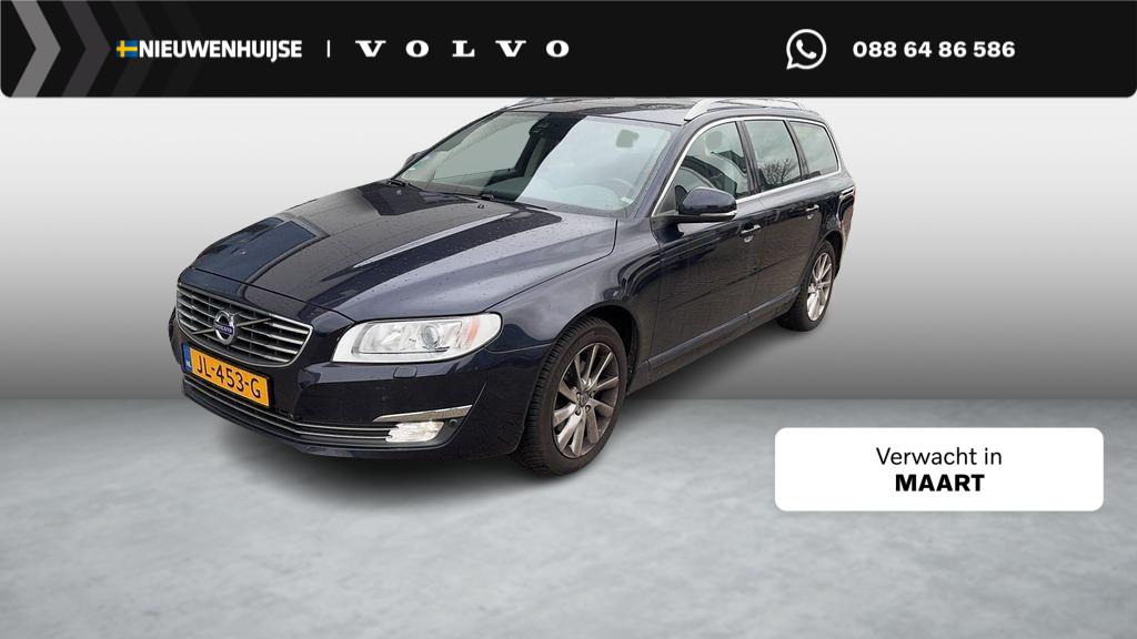Volvo V70 2.0 T4 Polar+ | Trekhaak | Origineel Nederlandse a, 12 maanden, Gebruikt, Euro 6, Blauw