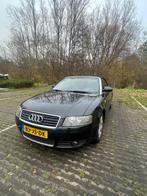 Audi A4 2.4 V6 125KW Cabrio AUT 2002 Zwart, Cabriolet, 4 stoelen, A4, Zwart