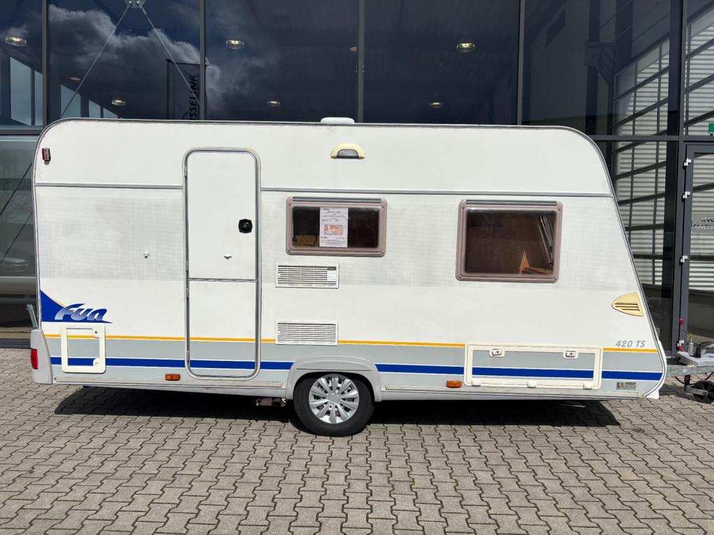 Bürstner Fun 420 TS Mover Voortent Luifel INCL. STALLING, Caravans en Kamperen, Vast bed, Bedrijf, Treinzit, 750 - 1000 kg