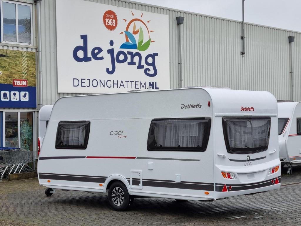 Dethleffs C'Go 475 EL Active Enkele bedden!, Standaardzit, Bedrijf, Tot en met 3, Dethleffs