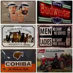 Lucky Strike tabak pinup reclamebord relief van metaal deco, Reclamebord, Info@deconoord.nl, Deco Noord, Nieuw