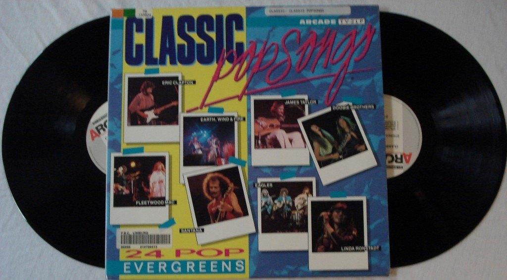 Classic Popsongs - 24 pop evergreens, Cd's en Dvd's, Vinyl | Pop, Ophalen of Verzenden, 1980 - 1989, Gebruikt, 12 inch