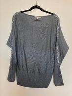 NIEUW Grijs trui met vleermuismouwen en pailletjes maat L, Maat 42/44 (L), Nieuw, Ophalen of Verzenden, Grijs