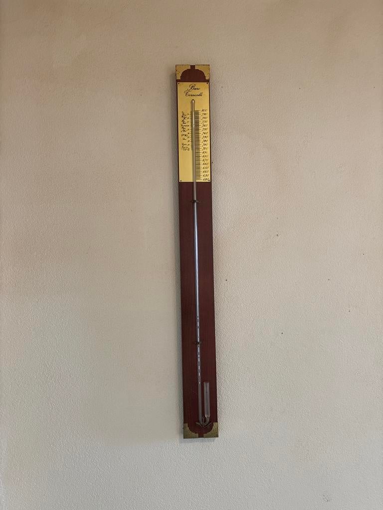 Baro Torricelli barometer, Audio, Tv en Foto, Weerstations en Barometers, Ophalen, Gebruikt, Barometer