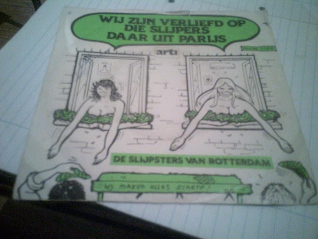 DE SLIJPSTERS VAN ROTTERDAM WIJ ZIJN VERLIEFD OP DIE SLIJPER, Ophalen of Verzenden, Zo goed als nieuw, Overige formaten, Levenslied of Smartlap