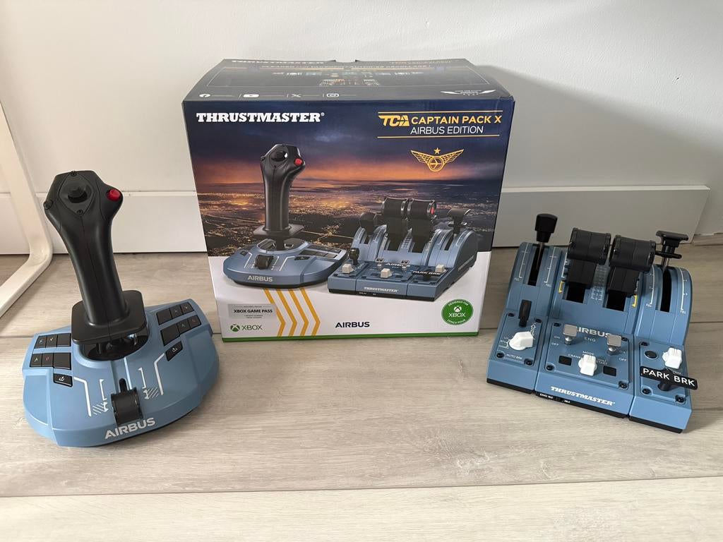 Trustmaster TCA Captain Pack X Airbus Edition, Computers en Software, Ophalen of Verzenden, Zo goed als nieuw, Thustmaster