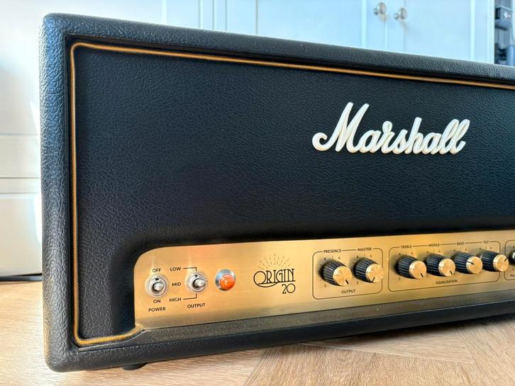Marshall Origin 20 Head, Muziek en Instrumenten, Versterkers | Bas en Gitaar, Zo goed als nieuw, Gitaar, Minder dan 50 watt, Ophalen